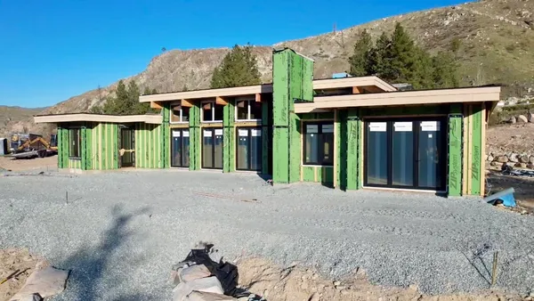 Scenic view of Lake Chelan representing Steelhead Construction's service area